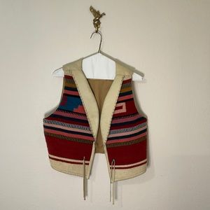 Vintage Deer Skin Vest